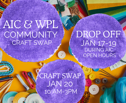 Community Arts & Crafts Supplies Swap